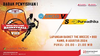 🔴 LIVE BABAK PENYISIHAN I SIRCLO VS PURWADHIKA 8 AGUSTUS 2024 [upl. by Tillford]