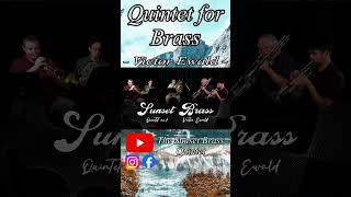 Quintet for Brass Mvt 1 by Victor Ewald  Sunset Brass Quintet [upl. by Netsirhc894]