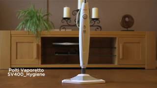 POLTI Vaporetto SV400Hygiene light compact and handy steam mop [upl. by Nnairam258]