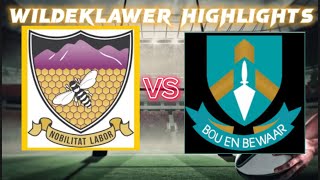 WILDEKLAWER HIGHLIGHTS  Outeniqua vs Garsfontein u16A  2023 [upl. by Acima]