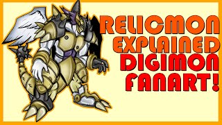 Explaining Digimon RELICMON Angemon amp Ankylomon DNA Digivolution Digi FanArt 3 [upl. by Eledoya]