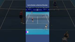 2024 Tokyo Open Doubles R1 KeninMattek vs MelicharShnaider 76 36 108 wta sports highlights [upl. by Einahpad181]