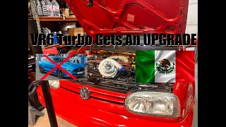 VR6 TURBO GETS AN UPGRADE [upl. by Ttevy782]