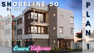 Oxnard California Real Estate  Shoreline 50 by Williams Homes  1996 SF ROOFTOP DECK [upl. by Neeron866]