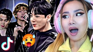 HOLY MOLY 😍BTS TIKTOK COMPILATION  REACTIONREVIEW [upl. by Adnaloj26]