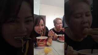 vlog2 mukbang lapaz batchoy 🤤😋 [upl. by Netsrak]