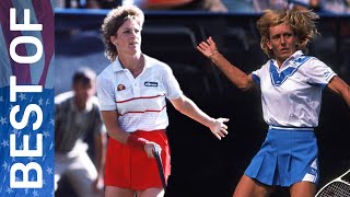 Chris Evert vs Martina Navratilova  One of the Most Iconic Rivalries in Womens Tennis [upl. by Eibloc]