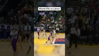 Monta Ellis vs LA Lakers in 2011  shorts nba montaellis [upl. by Ikcim]