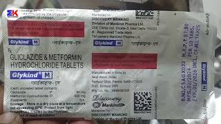 Glykind M Tablet  Gliclazide And Metformin Tablet  Glykind M Tablet Uses Benefits Dosage review [upl. by Adnicul466]