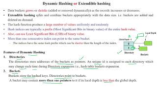 135 Extendible Hashing Dynamic Hashing  Introduction [upl. by Milla955]