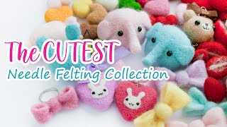 The Cutest Needle Felting Collection [upl. by Vincenty927]