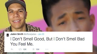 FUNNIEST JADEN SMITH TWEETS [upl. by Norrehs]