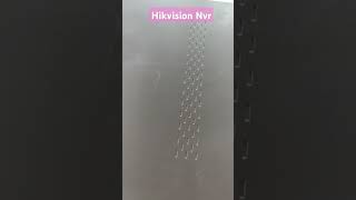 Hikvision Nvr dvr nvr hikvision cctv viralvideo viralshorts camera [upl. by Dorsy445]