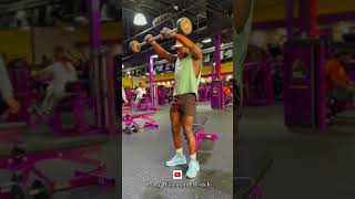 barbell front raise shoulderworkout letsgoooo [upl. by Atilek]