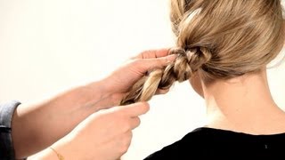 How to Do a Knotted Messy Braid  Braid Tutorials [upl. by Chrissa796]