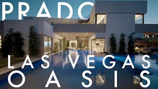 Vegas Oasis Revealed Prado Show Home with Infinity Pool amp Casita [upl. by Adlihtam663]