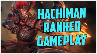 HACHIMAN RANKED GAMEPLAY  S11 SMITE [upl. by Yahiya225]