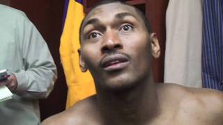 Metta World Peace regrets changing his name [upl. by Odlabso]