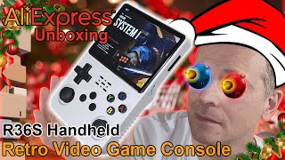 AliExpress R36S Retro Handheld Video Game Console unboxing amp mini review [upl. by Aiela747]