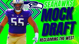 Seahawks 2024 MOCK DRAFT  Reclaiming the NFC WEST [upl. by Delia846]