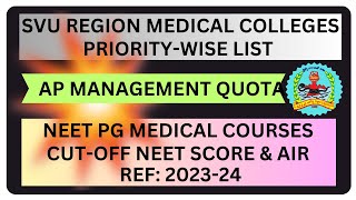 NEET PG 2024 కౌన్సిలింగ్ లో మీకు సీటు వచ్చే అవకాశాలు ఎంత వరకు ఉండవచ్చు  AP STATE MQBCIQ QUOTA [upl. by Ronna]