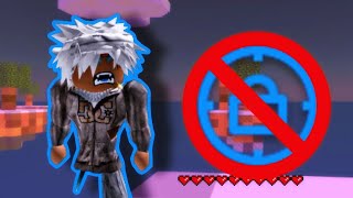 No Shift Lock  Roblox SkyWars Classic [upl. by Rodina]