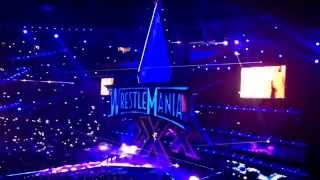 UnderTakers WrestleMania 30 entrance [upl. by Sirtimed]