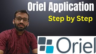 Oriel Application for Speciality Training GP ST1 CT1 Step by StepMSRA Application on ORIEL [upl. by Laurene]