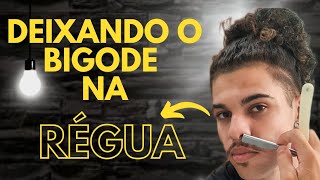 como deixar seu BIGODE na régua em casa [upl. by Marylin]