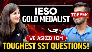 IESO Gold Medalist Faces the Toughest SST Questions  By Shweta Maam [upl. by Shiau]