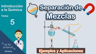 Métodos de Separación de Mezclas desde el laboratorio [upl. by Nakhsa]