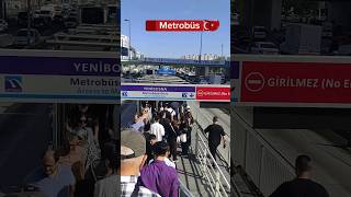 Metrobüs Yenibosna 🇹🇷 istanbul metrobus [upl. by Nobel665]