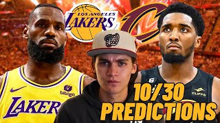 NBA WEDNESDAY 1030 PREDICTIONS amp BEST BETS [upl. by Denis]