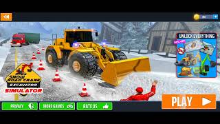 Jogo de Trator e Gameplay de Tractor Game  Trator de Escavadeira e Trator Amarelo  GoKids [upl. by Rednas313]