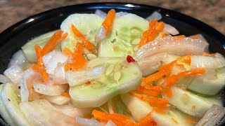 Cucumber Salad  Cool Summer Salad  Perfect for Family Reunions amp Cookouts [upl. by Ransome125]