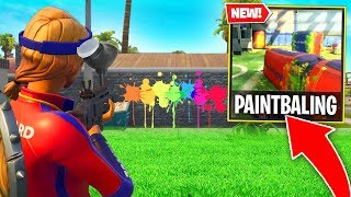 Fortnite new PAINTBALL ROYALE mode Have you tried it Fortnite Battle Royale [upl. by Siravaj]