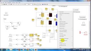 Inversor trifásico en Matlab Simulink [upl. by Natam]