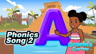 Phonics Song 2 Pure Letter Sounds  Learning with Gracie’s Corner  Kids Songs  Nursery Rhymes [upl. by Airotahs]