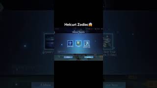 Zodiac helcurt on collection  MLBB  Subscribe ❤️ mobilelegends subscribemychannel mlbb [upl. by Dunston]