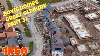 Great Oldbury Stonehouse in Gloucestershire new Bovis homes development part 31 26524 [upl. by Stilu]