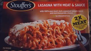 Stouffers lasagna With meatamp Sauce [upl. by Hines]