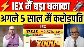 iex share latest news  iex share target  indian energy exchange share analysis iex share price nse [upl. by Petta]