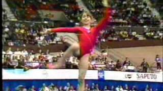 Oksana Omelianchik 1985 Worlds EF Floor [upl. by Eneja]