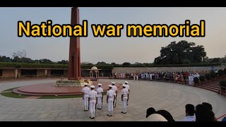 National war memorial 😘🙏 Delhi honouring Bharats martyred soldiers  Yodha sthal  ytvideo [upl. by Aryt604]