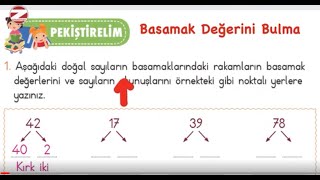 Basamak Değeri 2Sınıf Matematik Pekiştirelim Etkinliği [upl. by Olsewski]