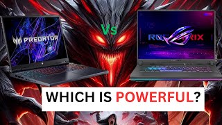 ASUS ROG G16 vs Acer Predator Ultimate Gaming Laptop Showdown i7 14th gen RTX 4050 [upl. by Trebron]