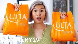 I Tried Ultas BestSelling Makeup  Beauty With Mi  Refinery29 [upl. by Enibas]