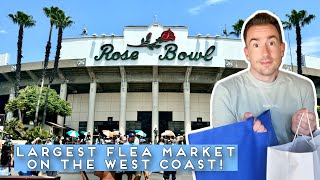 Spend the day with me at the ROSE BOWL FLEA MARKET  Designing The Dream Vlog [upl. by Sanford]