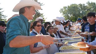 Canadian Prime Minister attends Ismaili Stampede Breakfast [upl. by Namielus]