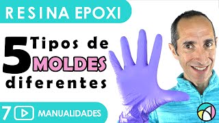 🔵 MOLDES PARA RESINA EPOXI 🔴 Cómo utilizar y hacer  Curso de iniciación para manualidades Diy 7 [upl. by Shayn]